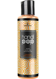 Handipop Edible Hand Job Massage Gel Orange Cream - 4.2oz